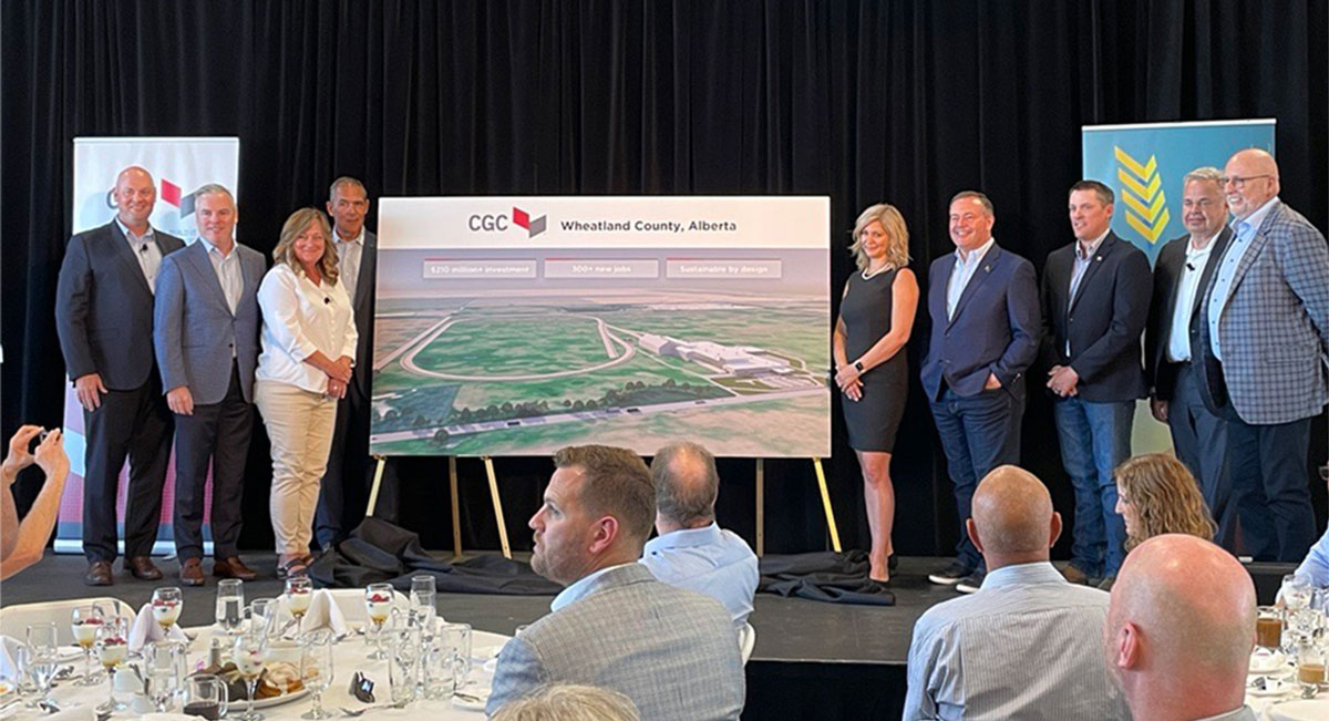 CGC INC. project presentation in Wheatland County, July 2022